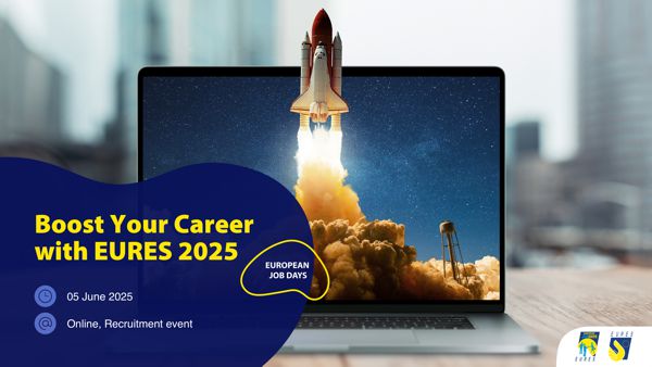 Zdjęcie artykułu Boost Your Career with EURES 2025 - Europejskie Dni Pracy Online